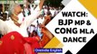 BJP’s Kirodi Lal Meena & Congress’ Indira Meena defy Covid rules at a wedding | Watch |Oneindia News
