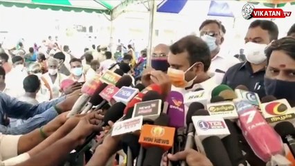 தமிழக ஆளுநர் உரை ஏமாற்றம் தருகிறது! -  L.Murugan Interview  _ Vikatan Tv