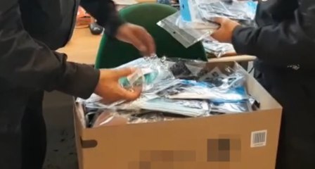 Altavilla Milicia (PA) - Sequestrati oltre 700 dispositivi anti Covid non a norma (22.06.21)