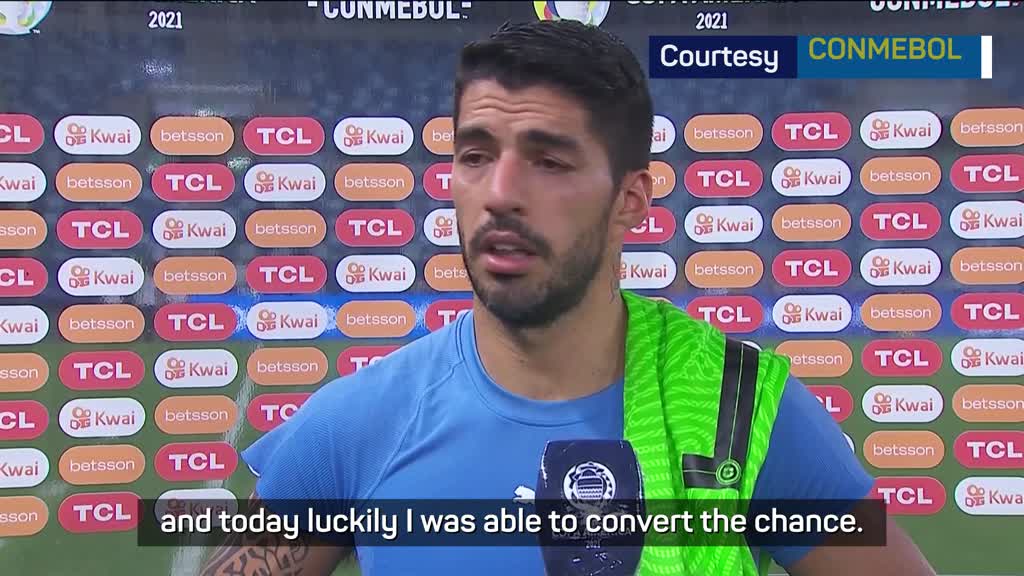 Suarez content despite Uruguay draw with Chile