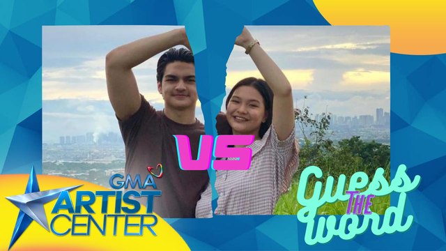 Hangout: Althea Abalan at Bruce Roeland, nagharap sa larong 'Guess The Word!'