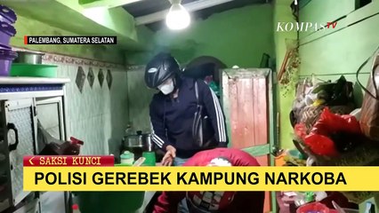 Kampung Narkoba Digerebek Polisi Bersenjata Lengkap