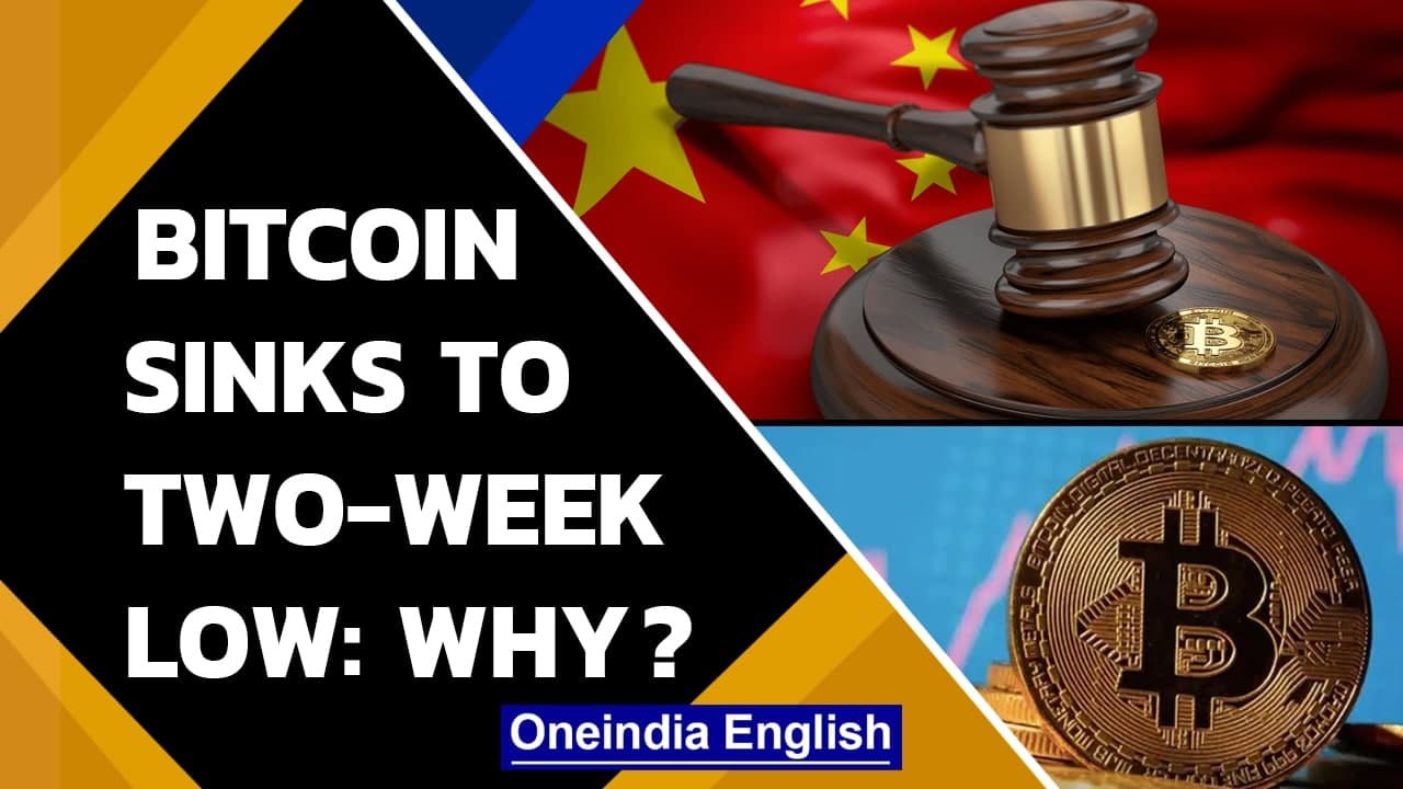 Bitcoin sinks to two-week low as China intensif...