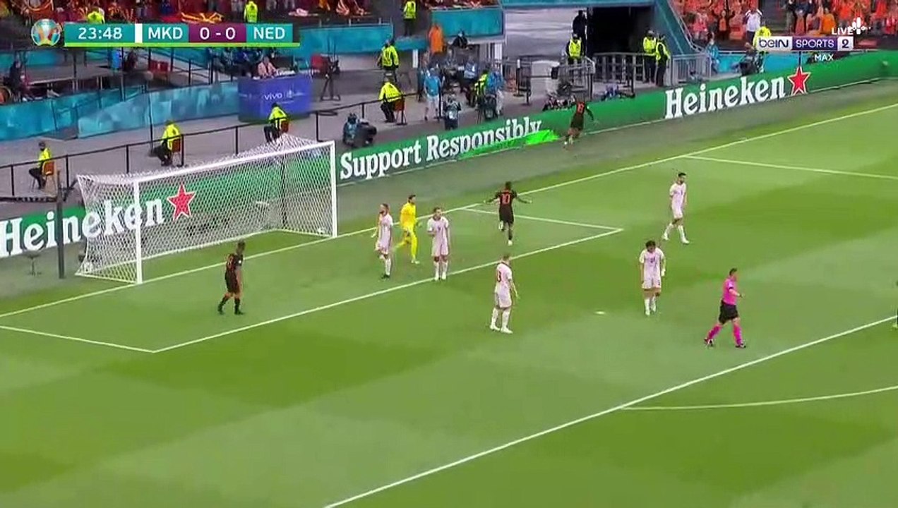 |اهداف مباراة(3️⃣هولندا ضد مقدونيا0️⃣)