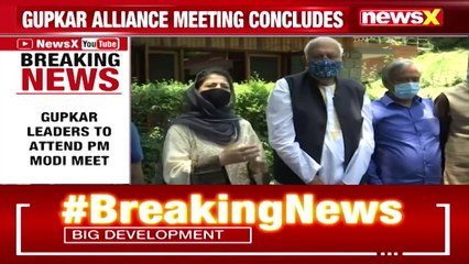 Gupkar Leaders To Attend PM's Meet 'Will Go To PM's Meet' NewsX