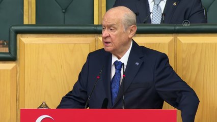 TBMM - Bahçeli: 'HDP kapatılmalı, bu örgütün bölücü yöneticileri hakkında hukuk ve adalet tesirini göstermelidir'