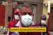 Balacera entre barristas en SMP: enfrentamiento deja un muerto y un herido