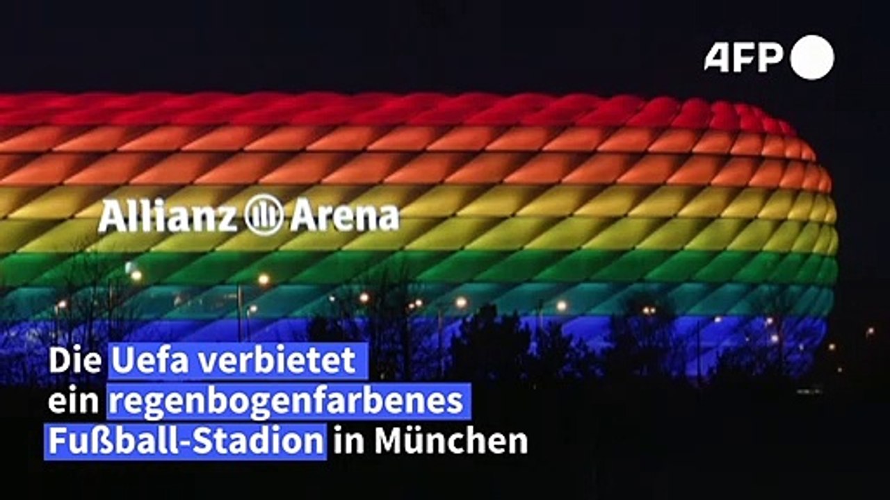 Uefa verbietet Regenbogen-EM-Stadion