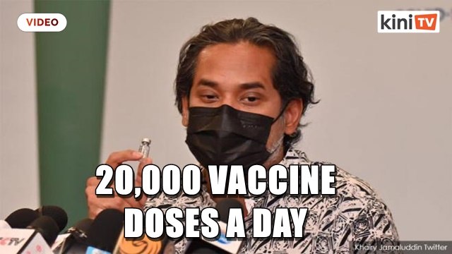 Khairy: We aim to increase vaccine doses to 20k daily in Negeri Sembilan by July