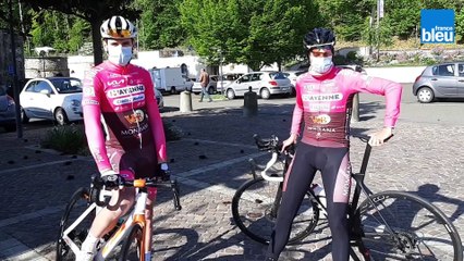 Reconnaissance du contre-la-montre Changé Laval sur le Tour de France