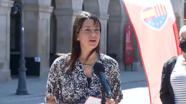 Arrimadas sobre los indultos: Sánchez no va a reescribir la historia