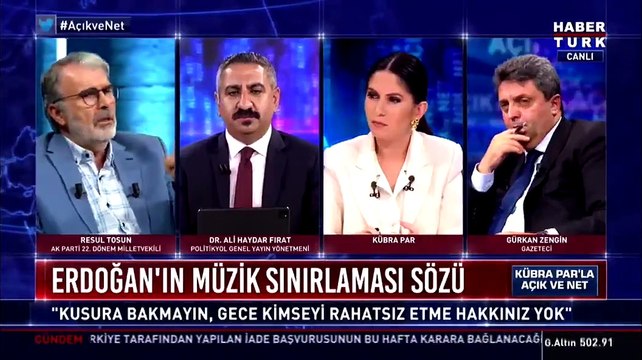 Resul Tosun'dan Erdoğan savunması: Kendisi müzisyen