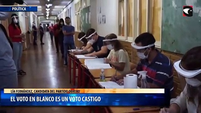 El voto en blanco es un voto castigo