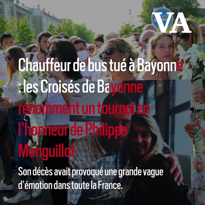 Chauffeur de bus tué à Bayonne : les Croisés de Bayonne renomment un tournoi en l’honneur de Philippe Monguillot