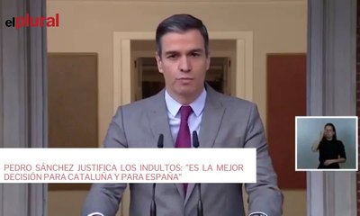 Download Video: Pedro Sánchez justifica los indultos: 