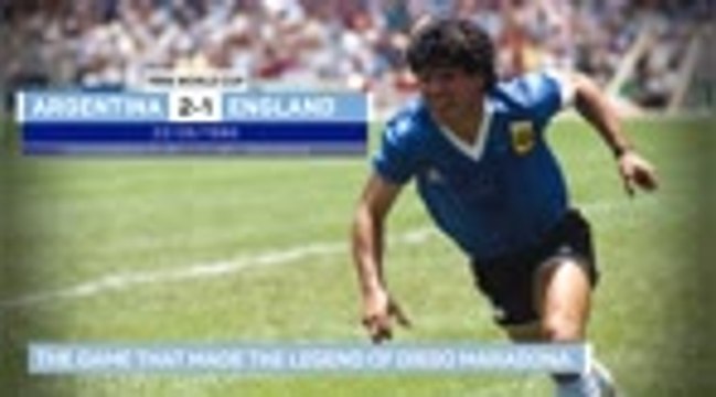 On This Day - Hand of God: Maradona's defining moment