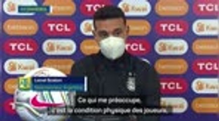 Argentine - Scaloni : "Même fatigué, Messi continue de faire la différence"