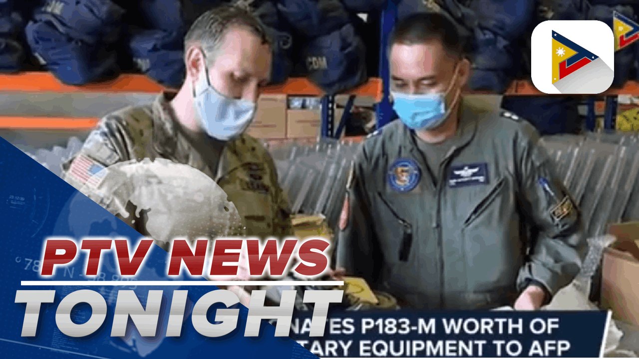 US government donates P183-M worth of weapons, military equipment to AFP; Suspect in North Cotabato bombing arrested; DOH: Stress, anxiety level of Filipinos went up due to the pandemic; LP talking with candidates from other parties to form coalition for