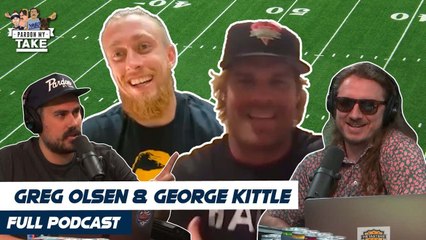 FULL VIDEO EPISODE: Greg Olsen & George Kittle, The Process Is Officially Dead, Nets/Bucks And Monday Reading