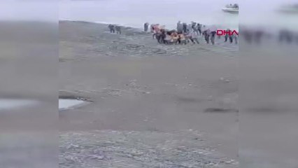 RİZE DENİZE GİREN AFGAN UYRUKLU GENÇ BOĞULDU