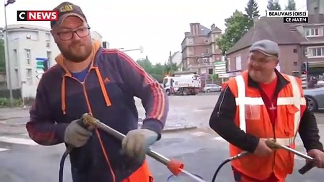 Orages : des inondations impressionnantes à Beauvais (Oise) et à Reims