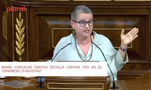 ️María Carvalho Dantas estalla contra Vox en el Congreso: ¡Fascistas!