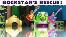The Funlings Rockstar Funling Rescue with Marvel Avengers Superheroes in this Stop Motion Toys Episode Family Friendly Video for Kids from Kid Friendly Family Channel Toy Trains 4U