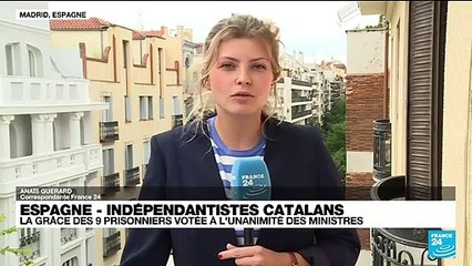 Espagne - indépendantistes catalans : "une grâce réversible"