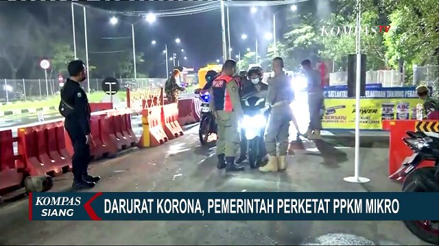 Pandemi Corona Genting, Pemerintah Pilih Perketat PPKM Mikro