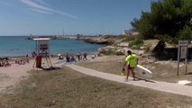 Martigues : la surveillance de la plage de Carro commence avec 10 d'avance