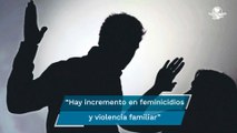 AMLO reconoce incremento en cifra de feminicidios y violencia familiar