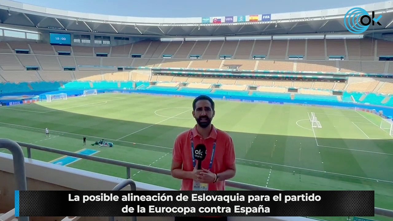 La posible alineación de Eslovaquia para el partido de la Eurocopa contra España