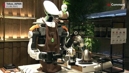 "Was darf's sein?" Roboter-Café öffnet in Tokio
