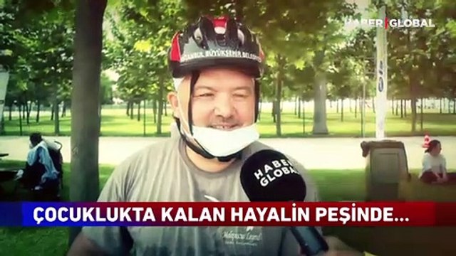 Çocukluktan kalan hayallerinin peşindeler! 40'ından sonra pedal çevirdiler