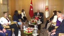 ANTALYA - TBMM Başkanı Şentop, Arnavutluk Meclis Başkanvekili Hysi'yi kabul etti