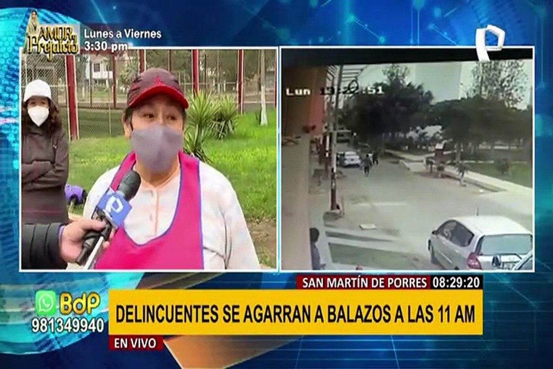 SMP: barras bravas se enfrentan a balazos y vecinos temen por aumento de la violencia
