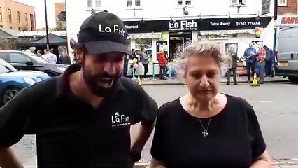 Late owner of Chichester fish and chip shop honoured during anniversary celebrations