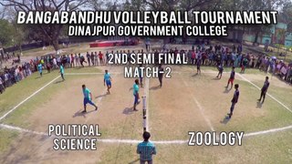 Zoology vs Political Science; Dinajpur Gov College; (2nd Semifinal, Match-2)