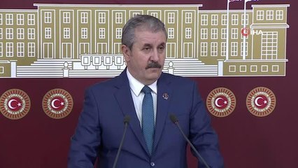 BBP Genel Başkanı Mustafa Destici: "(Siyasal Partiler ve Seçim Kanunu) Siyasetin finansmanının şeffaflaştırılması. Devlet her yıl beş partiye 500...