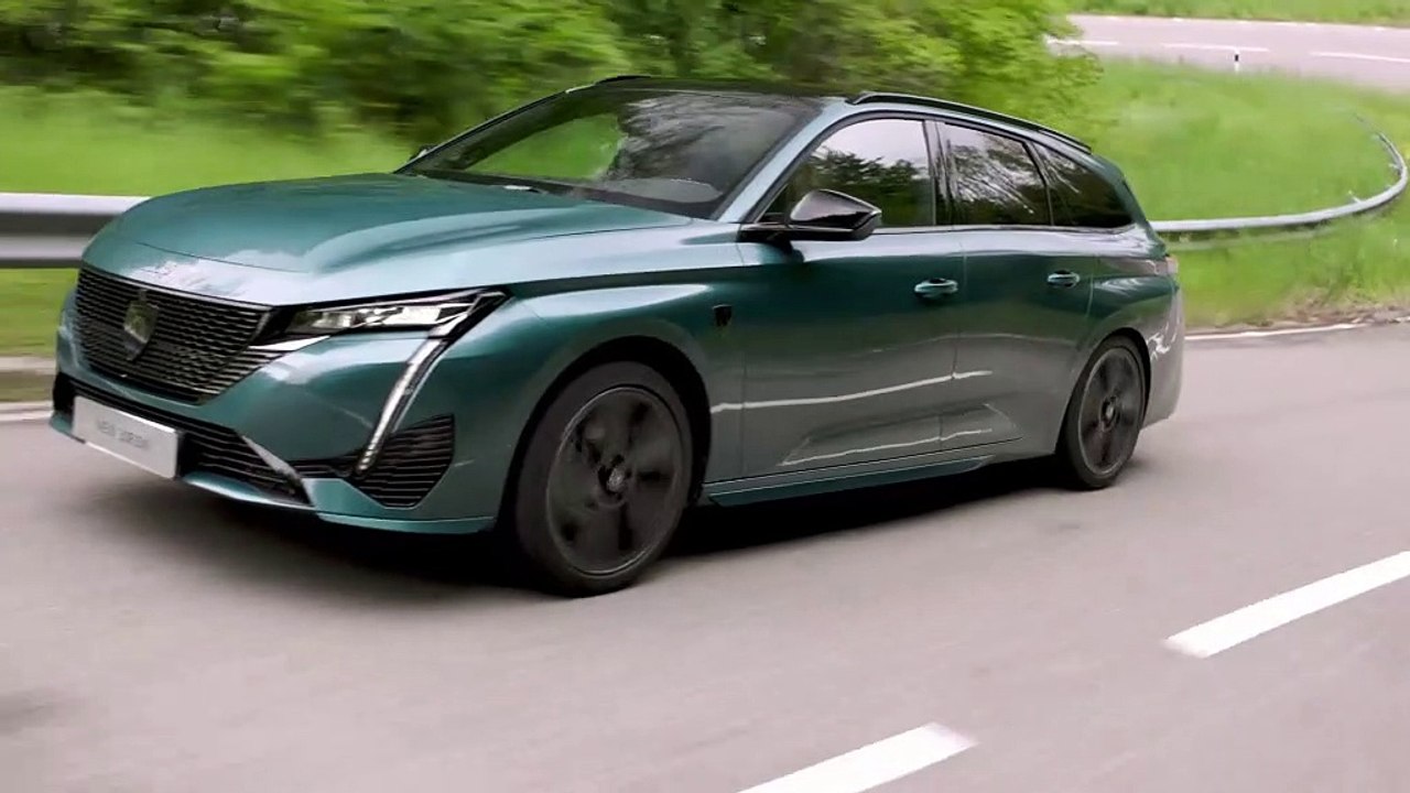 La Peugeot 308 SW s'offre un style expressif au profil racé et un arrière sophistiqué