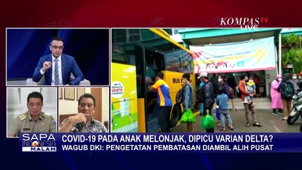 Pemprov DKI Didesak Lockdown Jakarta, Wagub DKI: Kewenangan Diambil Alih Pemerintah Pusat