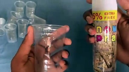 Snow spray capacity-snow spray glass filling
