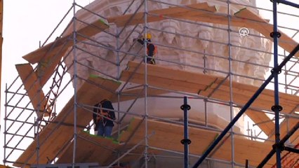 Çamlıca Camisi'nin yüzde 95'i tamamlandı