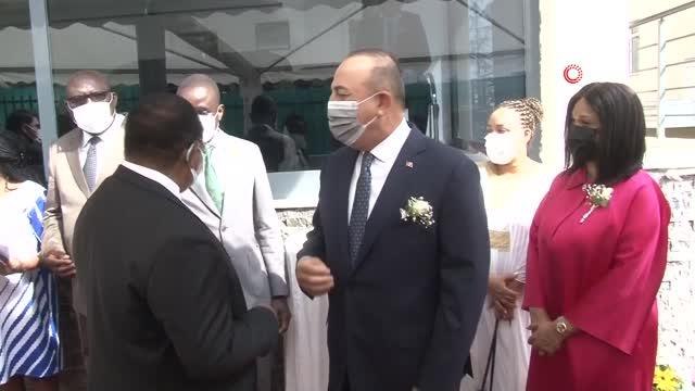 Son dakika haberi... Dışişleri Bakanı Çavuşoğlu, Zimbabve'nin Ankara Büyükelçiliği'nin açılış törenine katıldı