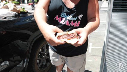 Corned Beef & Cherry Peppers With A Burger Is An ODD Trio