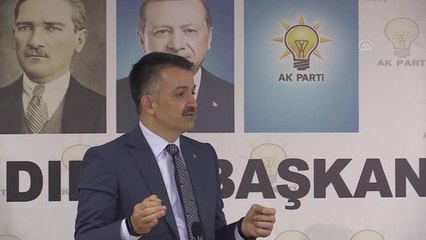Bakan Pakdemirli partililere hitap etti
