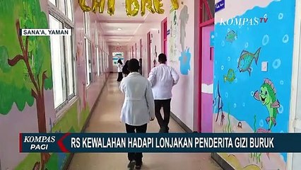 Lonjakan Kasus Gizi Buruk Terjadi di Yaman, Rumah Sakit Kewalahan