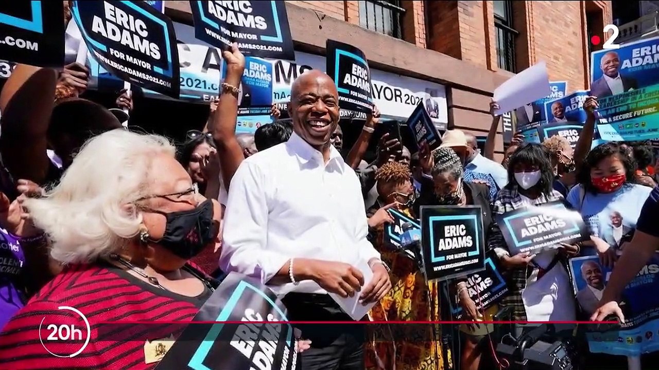 États-Unis : Eric Adams, un ancien policier noir candidat à la mairie de New York