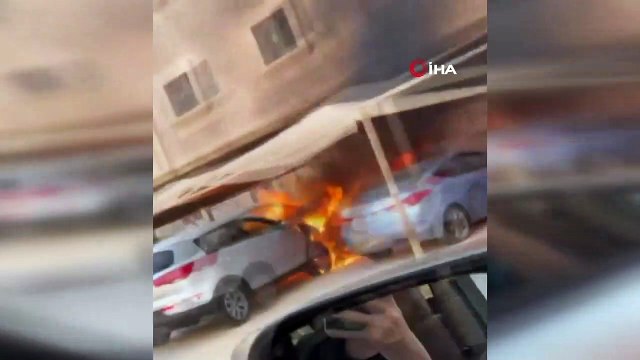- Yanan aracı halat yardımıyla uzaklaştırarak faciayı önledi