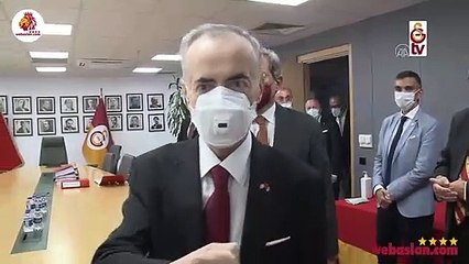 Galatasaray'da devir teslim töreni gerçekleşti!